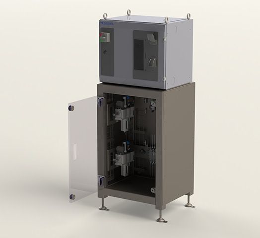 3D Modell eines Untergestells für Robotersteuerung